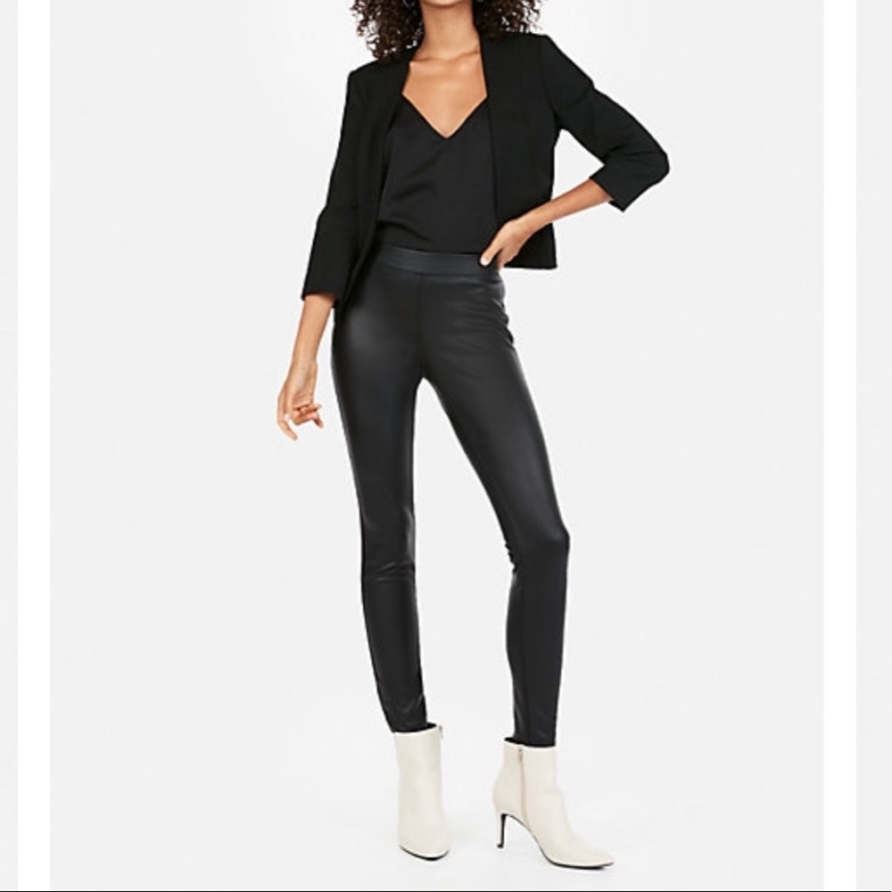 Express Faux Leather Leggings